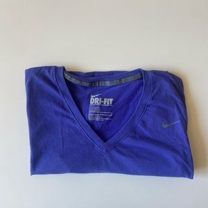 [Nike] Dri-FIT Blue Workout Tee